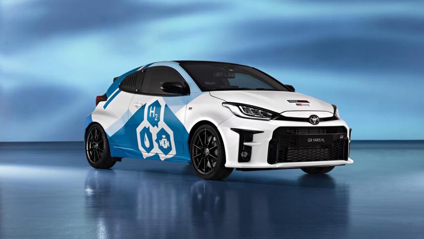 H&#233; lộ mẫu concept Toyota GR Yaris chạy bằng kh&#237; hydro - Ảnh 1