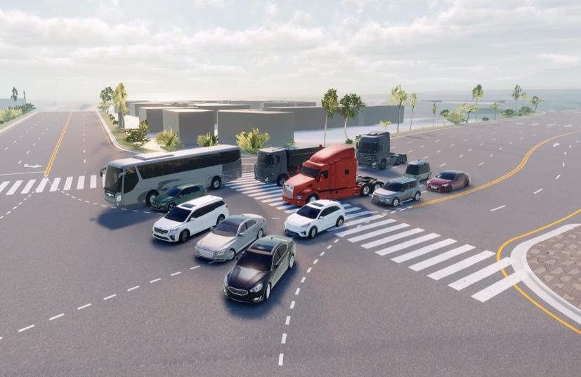 Startup H&#224;n Quốc ra mắt c&#244;ng nghệ m&#244; phỏng xe tự l&#225;i đặc biệt - Ảnh 1