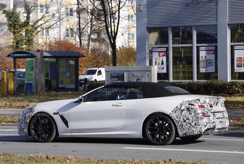 BMW 8 Series Convertible 2022 h&#233; lộ h&#236;nh ảnh mới nhất - Ảnh 2
