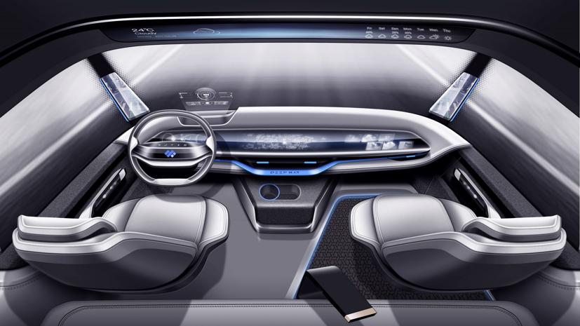 Baidu ra mắt concept xe tải điện pin 450 kWh, quyền tự chủ cấp độ 4 - Ảnh 2