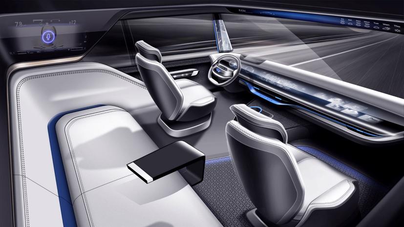 Baidu ra mắt concept xe tải điện pin 450 kWh, quyền tự chủ cấp độ 4 - Ảnh 4