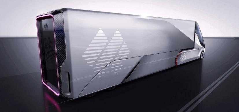 Baidu ra mắt concept xe tải điện pin 450 kWh, quyền tự chủ cấp độ 4 - Ảnh 3