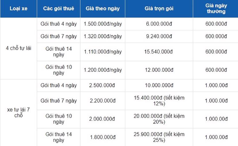 Gi&#225; thu&#234; xe tự l&#225;i Tết Nguy&#234;n đ&#225;n 2022 ở H&#224; Nội tăng hay giảm? - Ảnh 2