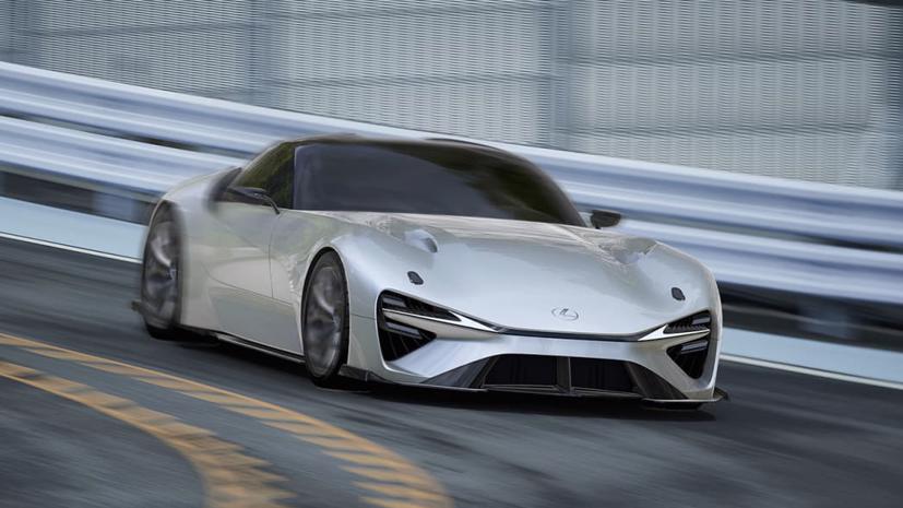 Lexus tiết lộ th&#234;m h&#236;nh ảnh mới nhất của mẫu xe điện thể thao tương lai - Ảnh 1