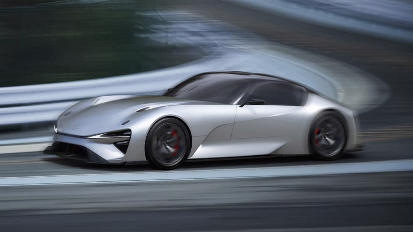 Lexus tiết lộ th&#234;m h&#236;nh ảnh mới nhất của mẫu xe điện thể thao tương lai - Ảnh 6