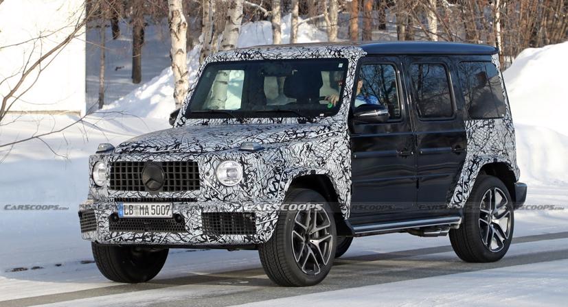 Mercedes-AMG G63 n&#226;ng cấp lộ th&#234;m h&#236;nh ảnh thử nghiệm - Ảnh 1