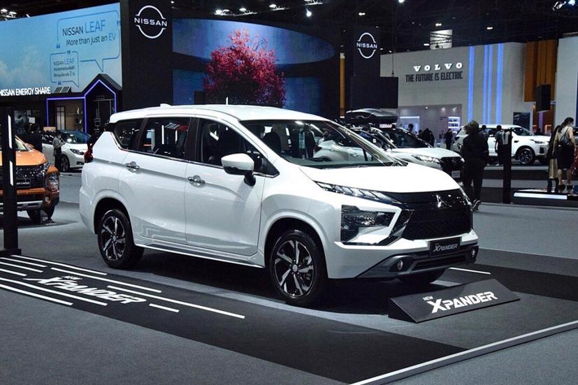 Mitsubishi Xpander 2022 tại triển lãm ô tô Bangkok ở Thái Lan