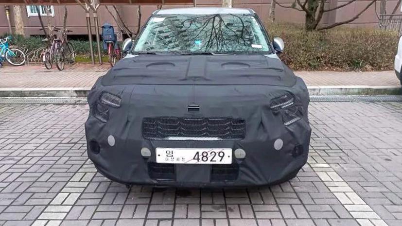 Kia Seltos 2022 bản facelift lộ ảnh thử nghiệm mới - Ảnh 3