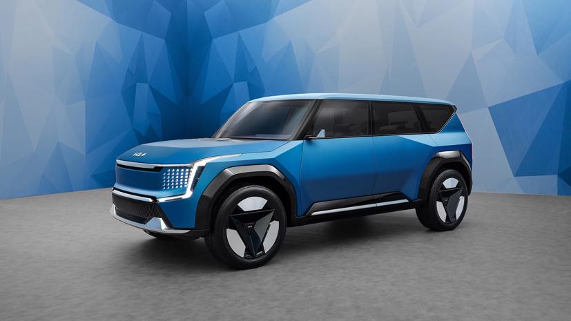 SUV điện Kia EV9 sớm được b&#225;n tại thị trường ch&#226;u &#193; năm 2023 - Ảnh 1