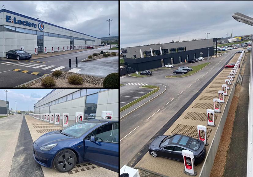 Tesla mở trạm sạc Supercharger dài nhất trên thế giới - Ảnh 1