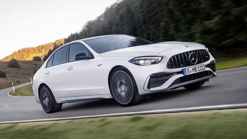 Mercedes-AMG C 43 2023 lộ diện với động cơ 4 xi-lanh, c&#244;ng suất 402 m&#227; lực - Ảnh 1
