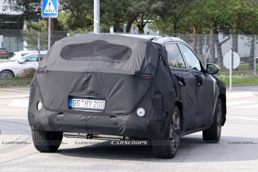 Lộ ảnh mới nhất về Hyundai Kona 2024 lấy cảm hứng từ Ioniq 5 - Ảnh 2