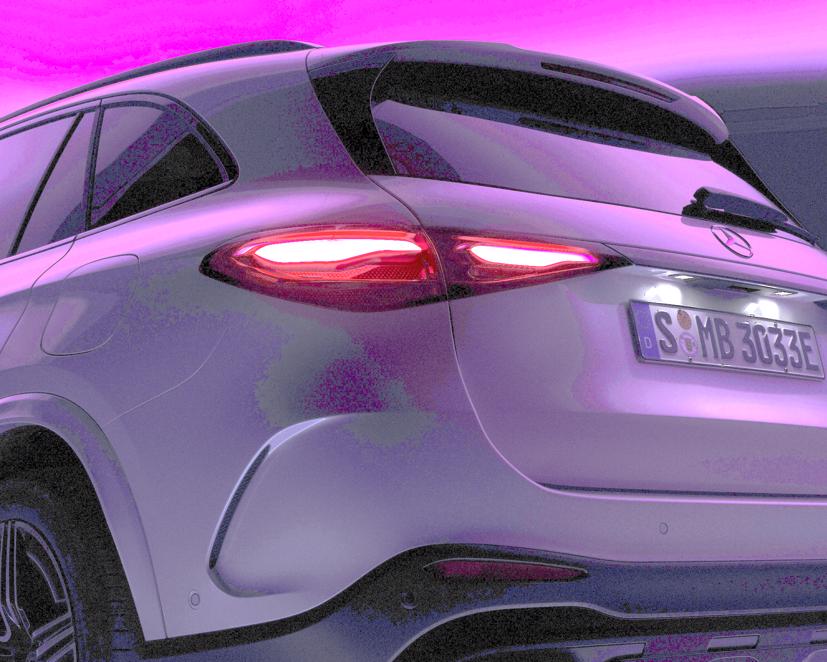 Mercedes GLC SUV 2023 lộ teaser đầu ti&#234;n - Ảnh 1