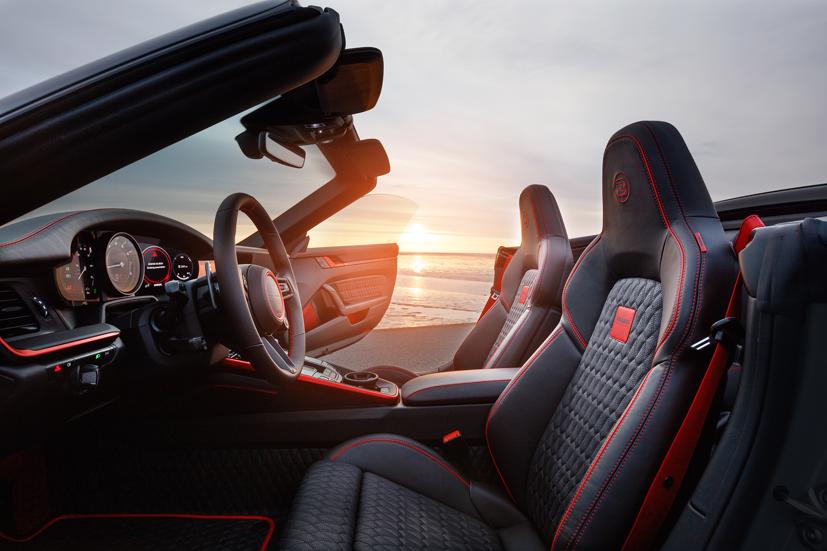 Porsche 911 Turbo S Cabriolet nhanh hơn v&#224; sang trọng hơn với g&#243;i độ Brabus - Ảnh 5