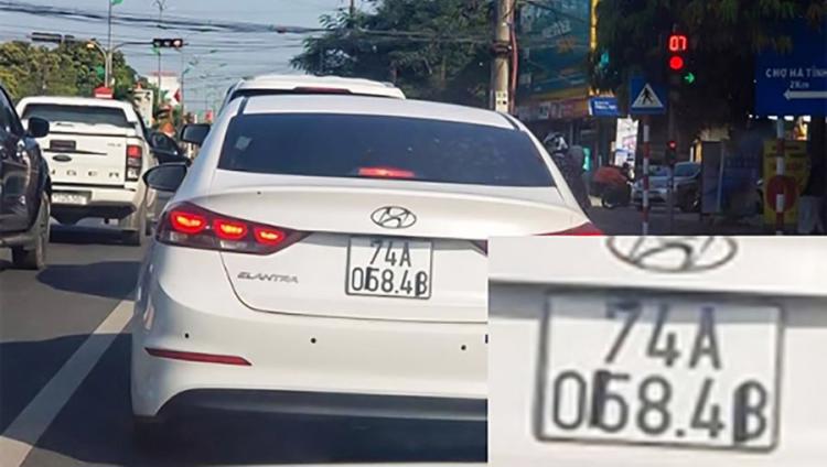 Cố tình che biển số xe theo quy định mới sẽ bị xử phạt nặng. Ảnh minh hoạ.