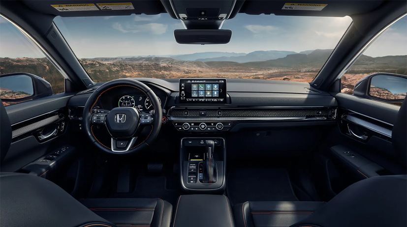Hình ảnh mới nhất về nội thất của Honda CR-V 2023.