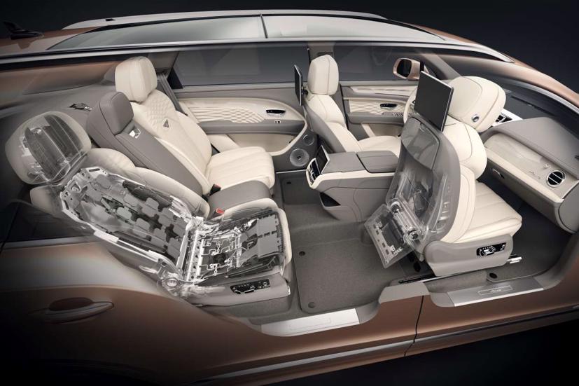 Các tùy chọn chỗ ngồi của Bentley phát triển được cho là tiên tiến nhất và tập trung vào sức khỏe hành khách nhất với một chiếc xe hơi.