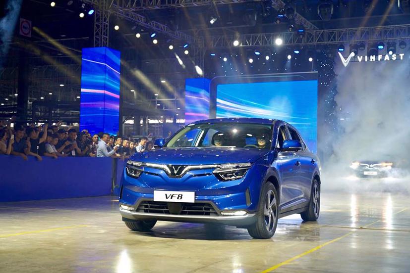 VF 8 sẽ chính chiến thị trường Mỹ với nhiều đối thủ sừng sỏ.