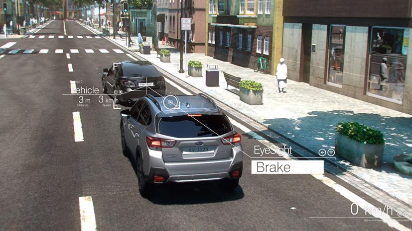 Subaru phát triển một phiên bản mới của EyeSight ADAS.