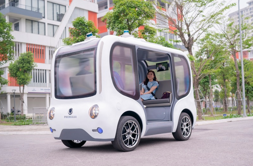 Xe tự hành thông minh Phenikaa được nghiên cứu,phát triển và hoàn thiện mẫu xe prototype đầu tiên chỉ sau 6 tháng.