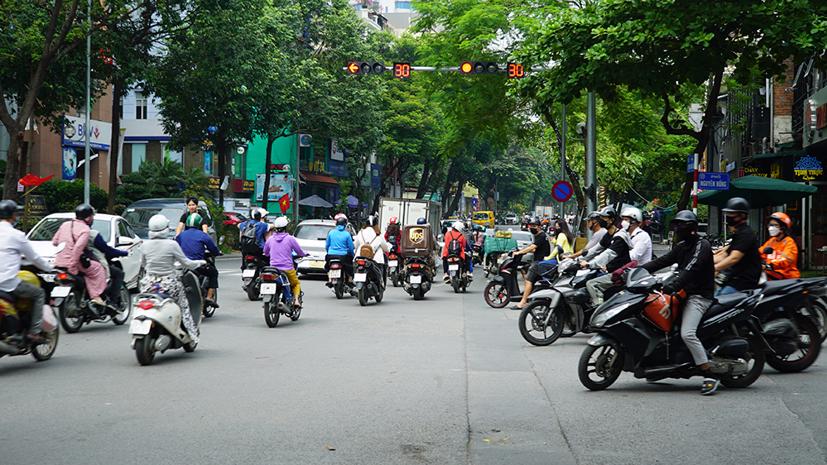 Khó xử lý vi phạm đối với xe máy thông qua 