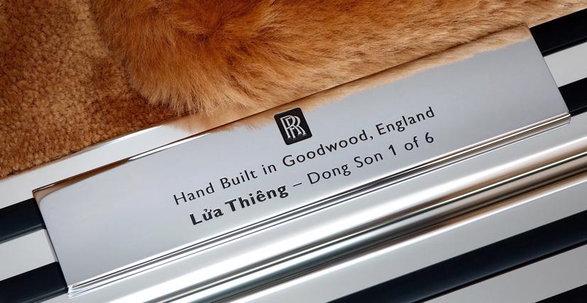 Rolls-Royce Lửa Thiêng nằm trong bộ sưu tập 6 chiếc.