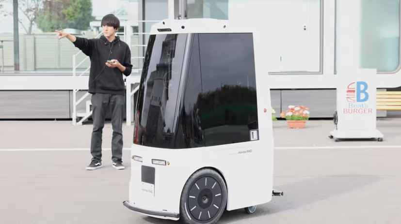 Phương tiện di chuyển siêu nhỏ chỉ có một chỗ ngồi của Honda sẽ có khả năng đáp ứng nhu cầu của một hành khách đang đi xe.