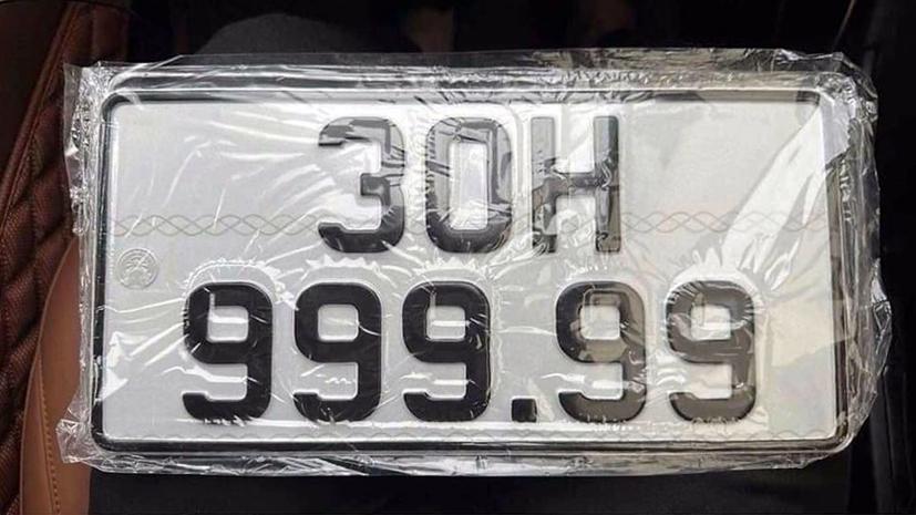 H&#224; Nội: Chủ xe Kia Morning bấm được biển số ngũ qu&#253; 9, gi&#225; xe c&#243; thể “đội” l&#234;n tiền tỷ - Ảnh 1