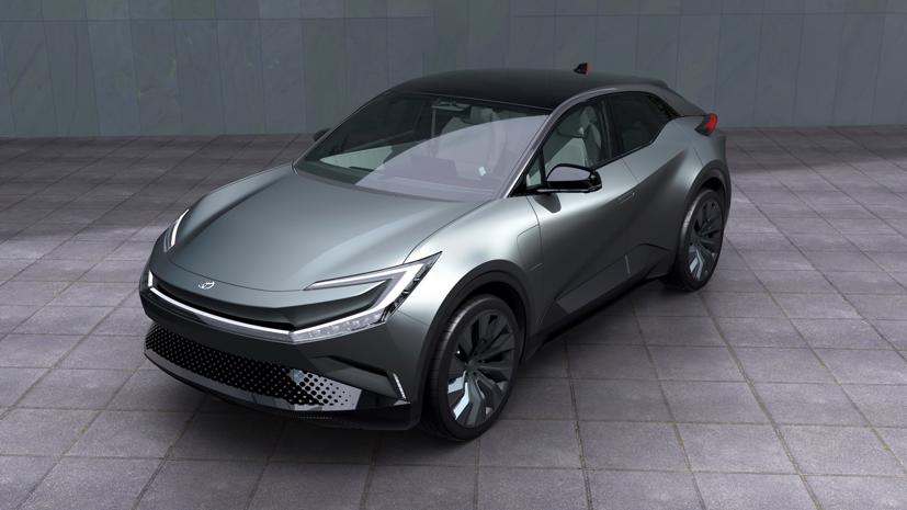 Toyota h&#233; lộ bZ Compact SUV Concept - xe điện của tương lai - Ảnh 1