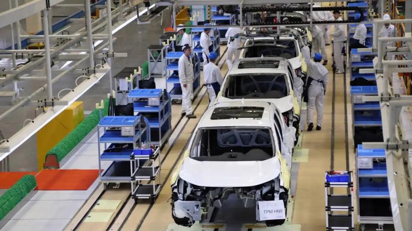 Một nhà máy của Honda ở Vũ Hán do Dongfeng Motor Group của Trung Quốc đồng điều hành. Ảnh: NikkeiAsia.