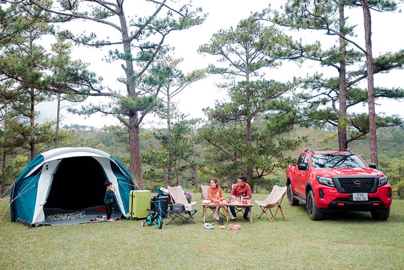 Đà Lạt vẫn luôn được biết đến là địa điểm lý tưởng cho các chuyến camping cuối tuần.