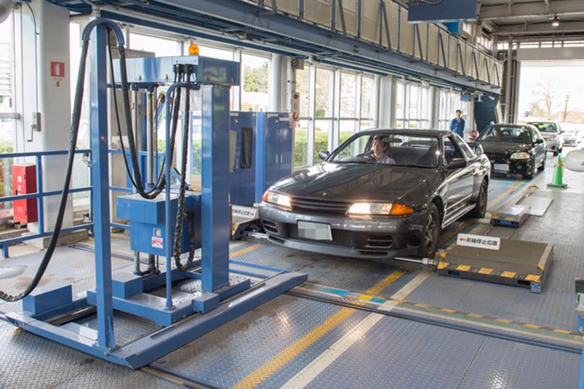 Một cơ sở kiểm định tại Nhật Bản. Ảnh: Auto Messe Web.