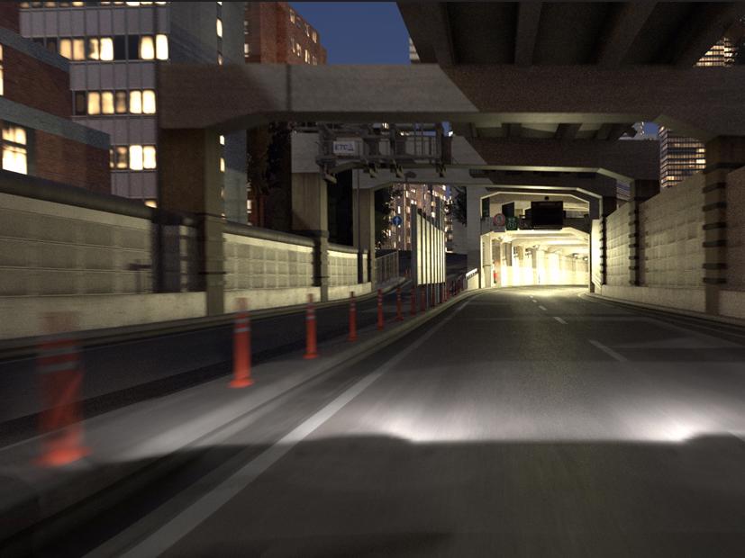 Chuyển động mờ của các đối tượng chuyển động nhanh được mô phỏng chính xác.