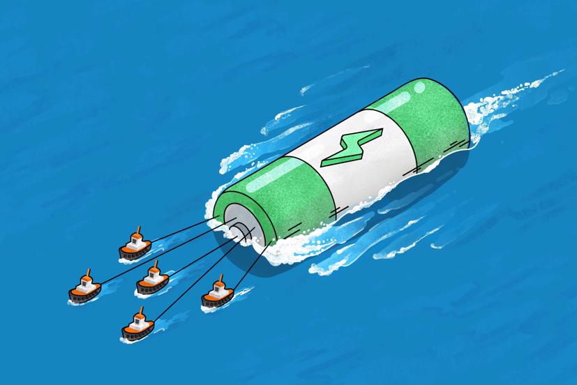 Các nhà chức trách ở Trung Quốc đang ngày càng đặt nhiều hy vọng vào các sản phẩm năng lượng mới – xe điện (EV), pin lithium-ion và pin năng lượng mặt trời – trở thành những bánh răng quan trọng trong động cơ của lĩnh vực xuất khẩu của nước này. Ảnh: SCMP.