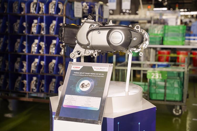 Việt Nam trở thành trung tâm sản xuất động cơ xe máy tại Đông Nam Á. Ảnh: Yamaha Motor Việt Nam