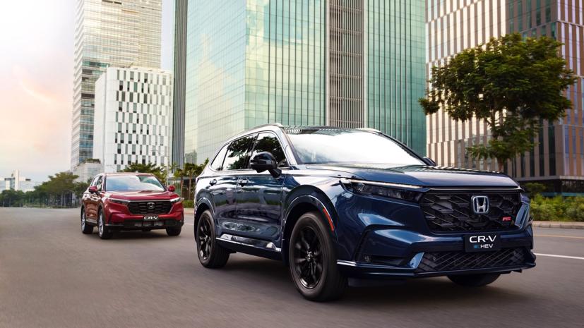 CR-V mới vừa ra mắt đã xuất hiện tình trạng bán bia kèm lạc. Ảnh: HondaVN.