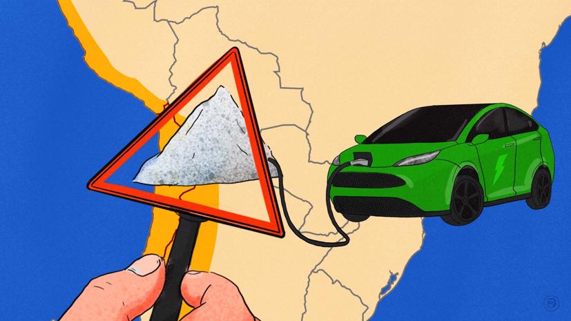 Trung Quốc đang dần thâu tóm các khoáng sản quan trọng với xe điện như lithium và đồng khu vực Mỹ Latinh. Ảnh: TCP.