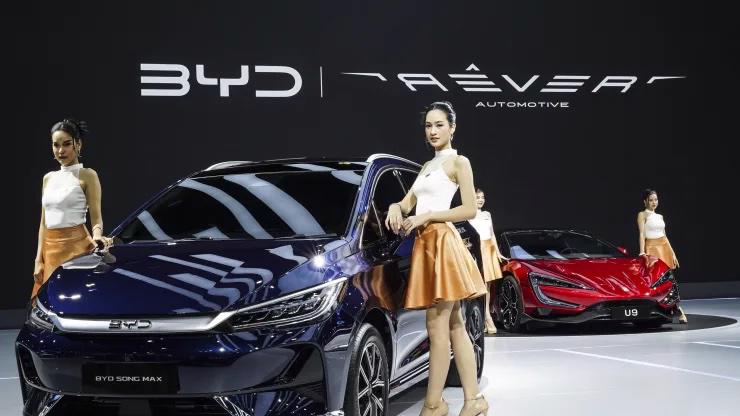 BYD đang là thế lực lớn ở Thái Lan.