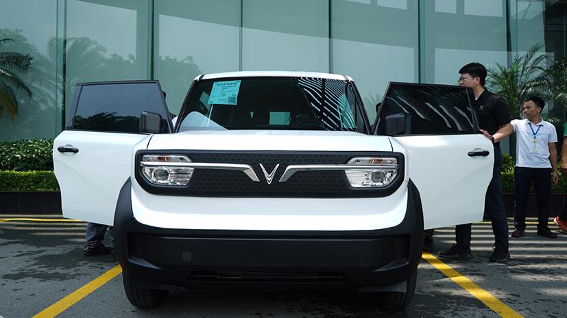 Ngoại thất VF 3 khá 