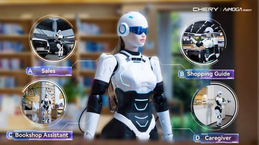 Robot Morine của Chery.