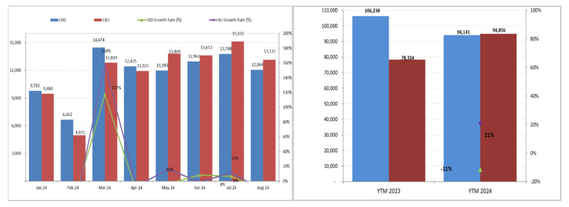 Xe nhập khẩu liên tục áp đảo: Điều gì đang xảy ra với thị trường xe Việt? - Ảnh 1