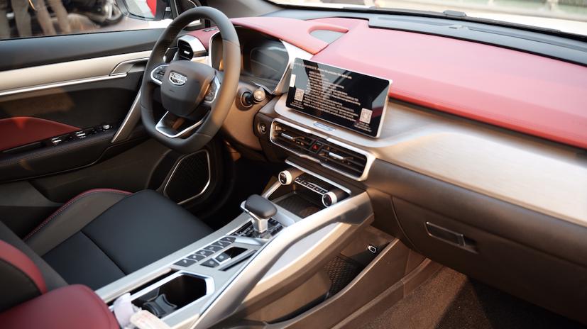 Thiết kế khu vực nội thất của Coolray.