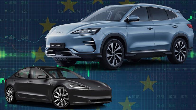 Bất chấp xe Trung Quốc bị áp thuế, BYD lần đầu tiên vượt mặt Tesla tại châu Âu - Ảnh 1