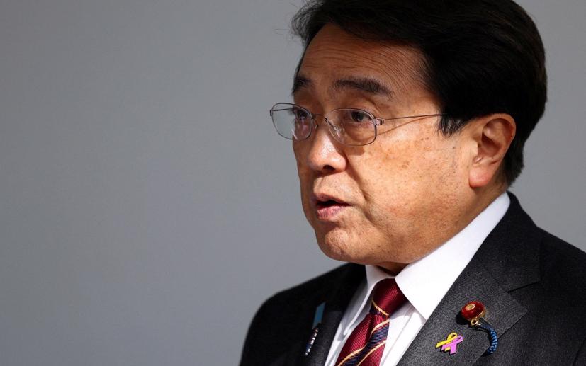 Ông Ryosei Akazawa, Bộ trưởng phụ trách vấn đề phục hồi kinh tế Nhật Bản.