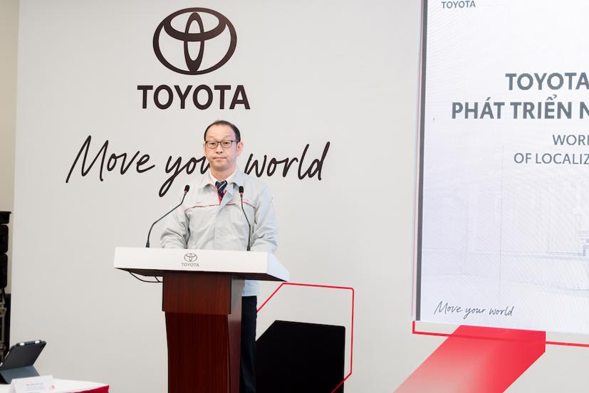 Ông Nakano Keita – Tổng giám đốc Công ty Ô tô Toyota Việt Nam.
