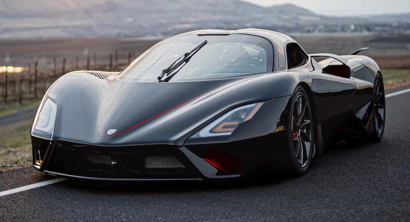 SSC Tuatara vừa trở thành siêu xe nhanh nhất thế giới. Ảnh: Top Gear.