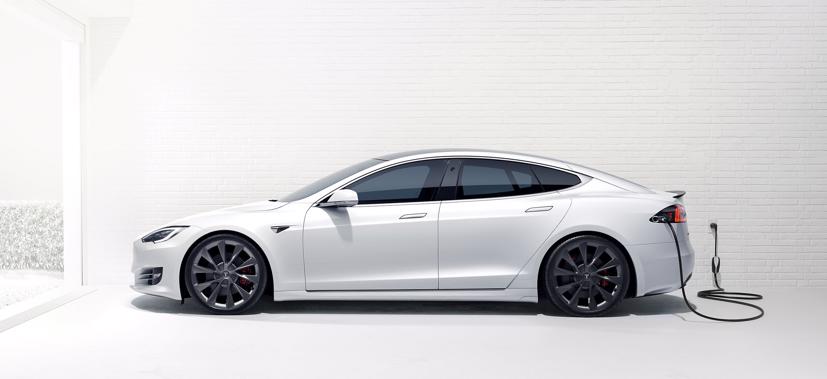Mẫu xe Model S của Tesla.