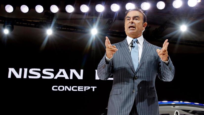 Ông Carlos Ghosn khi còn là Chủ tịch kiêm CEO của Nissan.