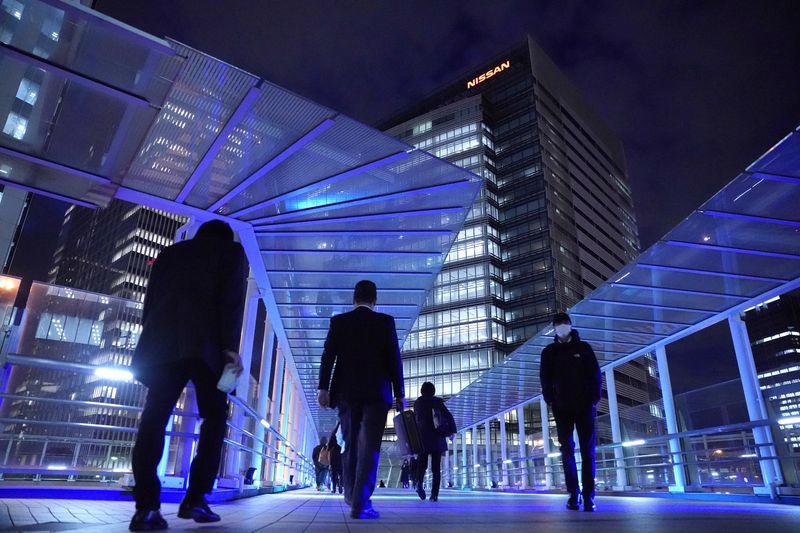 Trụ sở của Nissan ở Yokohama, Nhật Bản - Ảnh: Bloomberg.