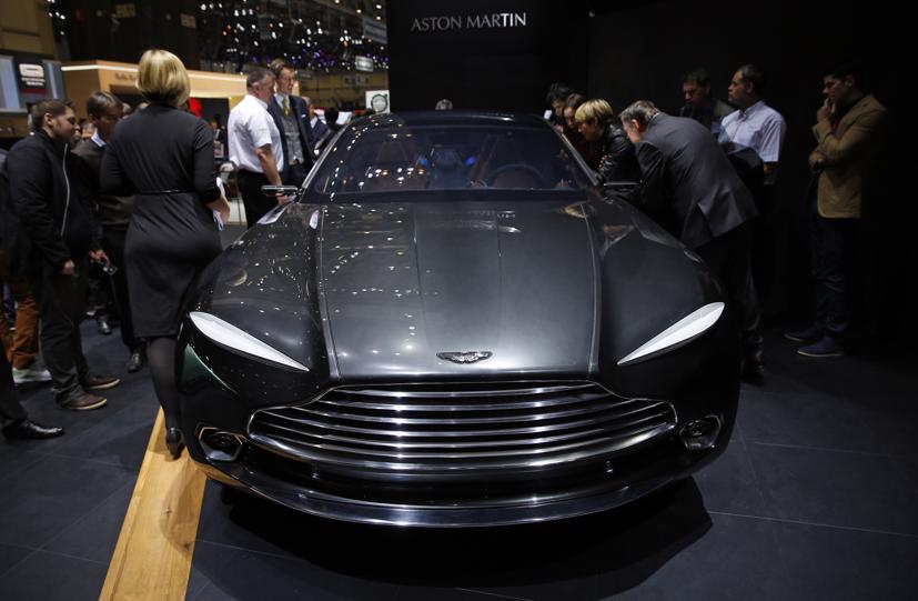 Chiếc DBX của Aston Martin - Ảnh: Bloomberg.